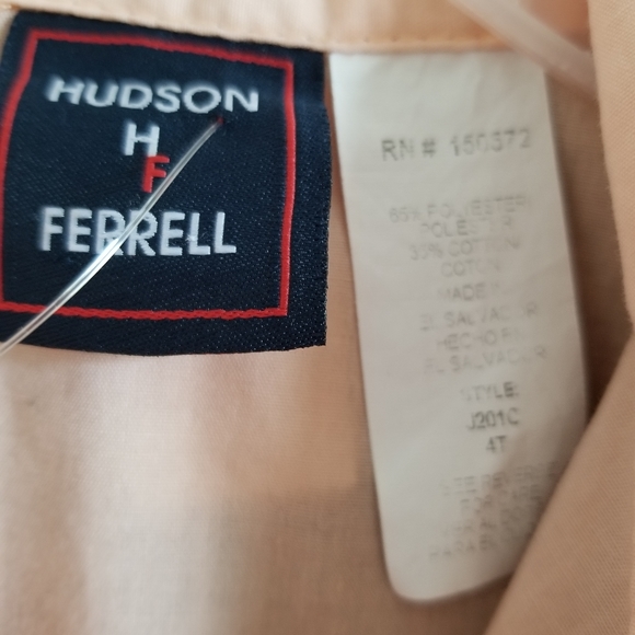 Hudson Ferrell boy set size 4T - Picture 4 of 7